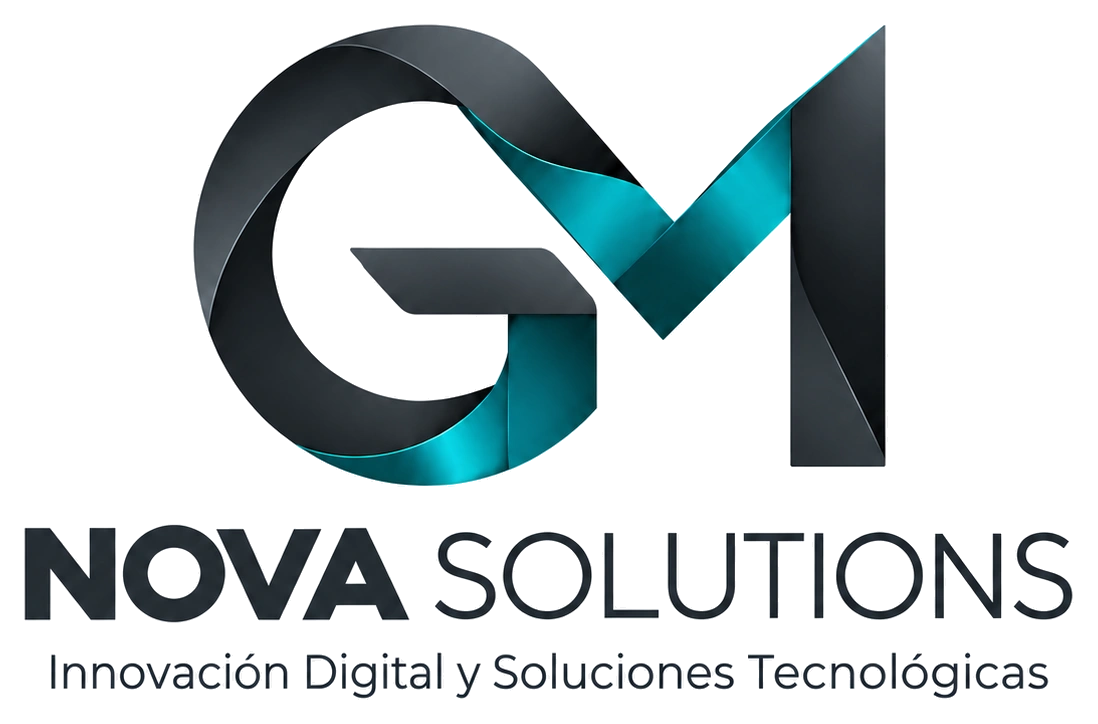 Logotipo de GM NOVA SOLUTIONS: Innovación Digital y Soluciones Tecnológicas